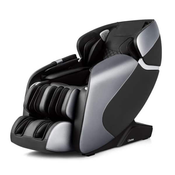 Clihome Black Recliner Zero Gravity Massage Chair with Heating