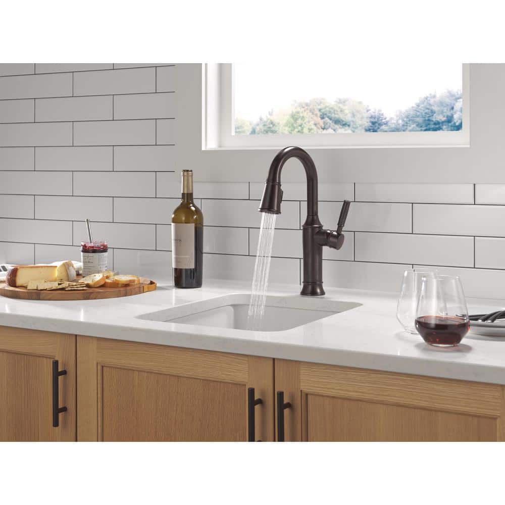 Renaldi Oil-Rubbed Bronze Pull-Out Spray Bar Faucet