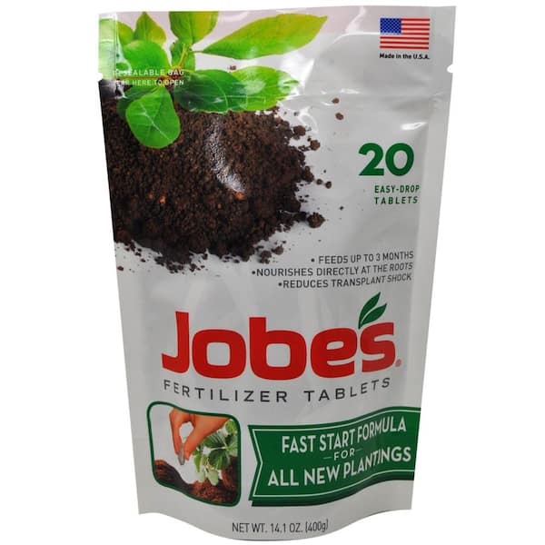 Jobe's 0.88 lb. Fast Start Plant Food Fertilizer Tablets (20-Pack)