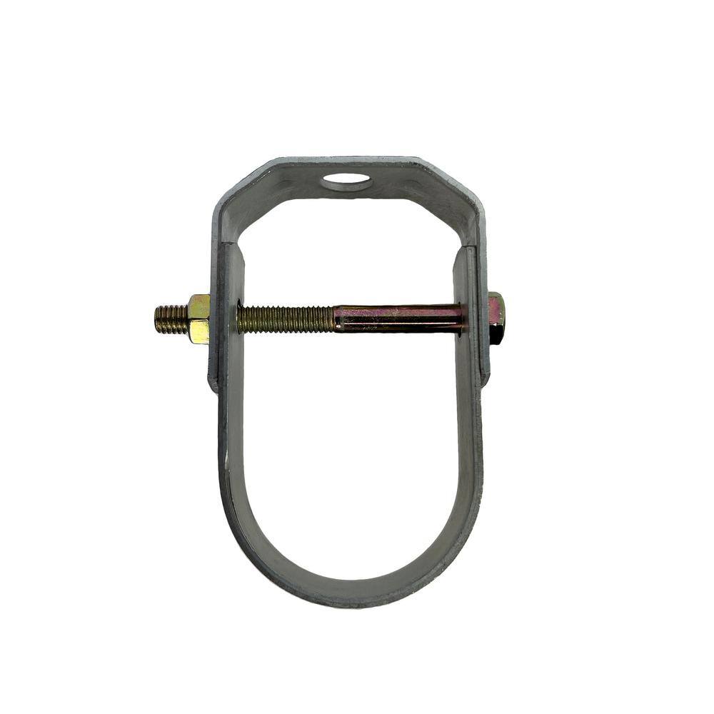 KINGER 21/2 in x 6 1/4 in Clevis Hanger for Pipe Support HeavyDuty Steel Construction KWC0107