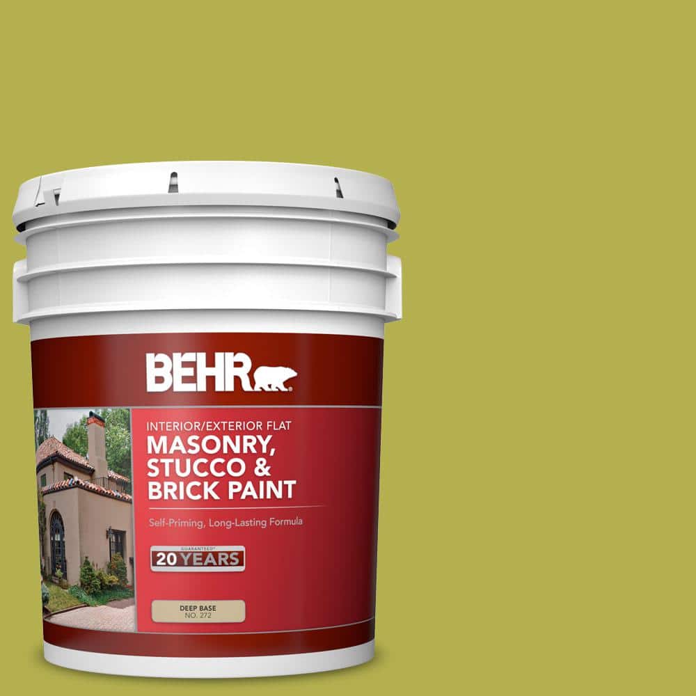 5 gal. #P350-6 Laser Flat Interior/Exterior Masonry, Stucco and Brick Paint