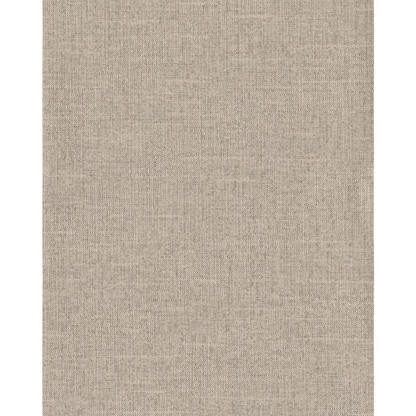 York Wallcoverings Brown Errandi Vinyl Wallpaper Matte, 27 in. x 27 ft.