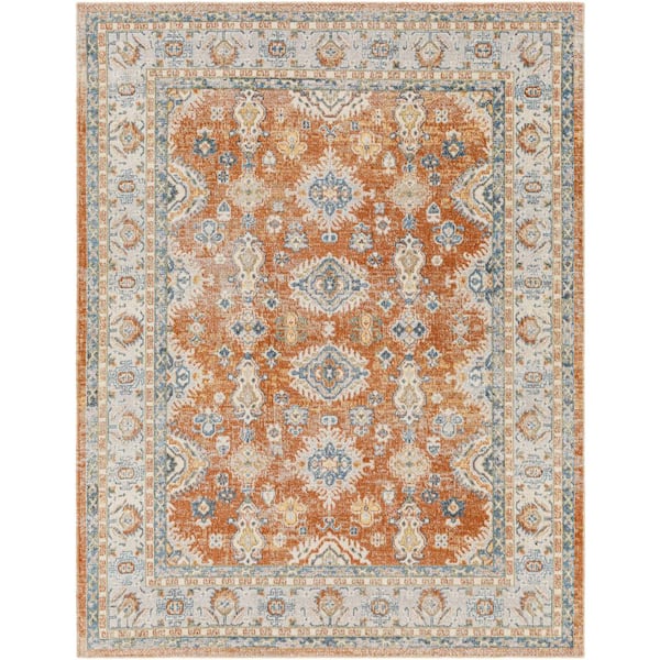 Lillian Charcoal Doormat 2 ft. x 4 ft. Indoor Machine-Washable Area Rug