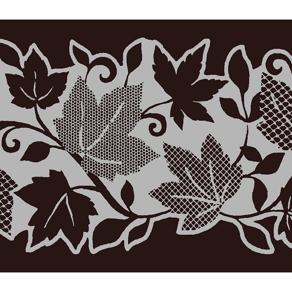 Falkirk McGhee Peel and Stick Floral Silver Leaves, Vines Self Adhesive Win