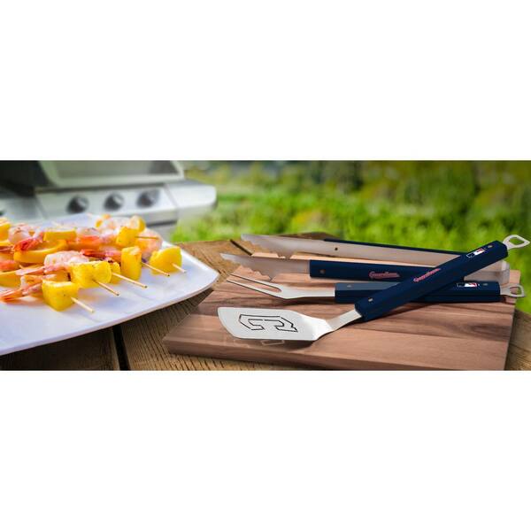 Cleveland Guardians - Hardwood BBQ Grill Scraper with Bottle Opener