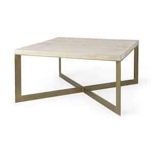 Mariana 34 in. Square Manufactured Wood Coffee Table