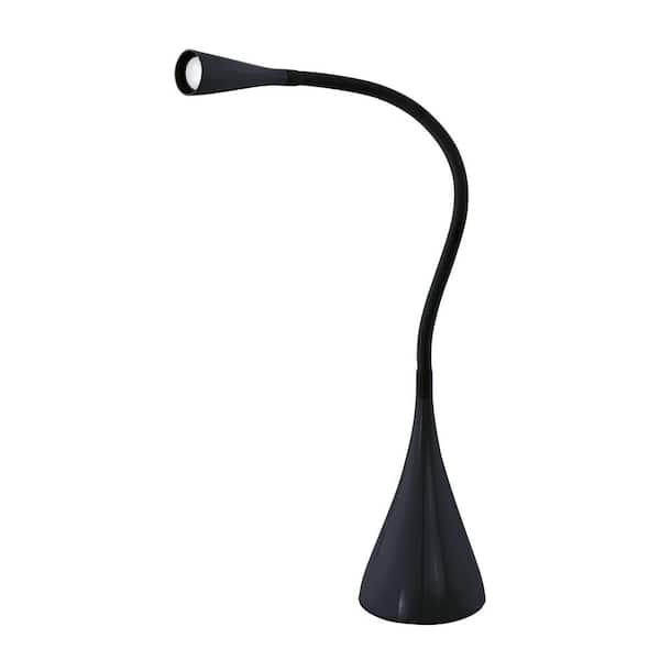 Eglo Snapora 19 in. Black Desk Lamp
