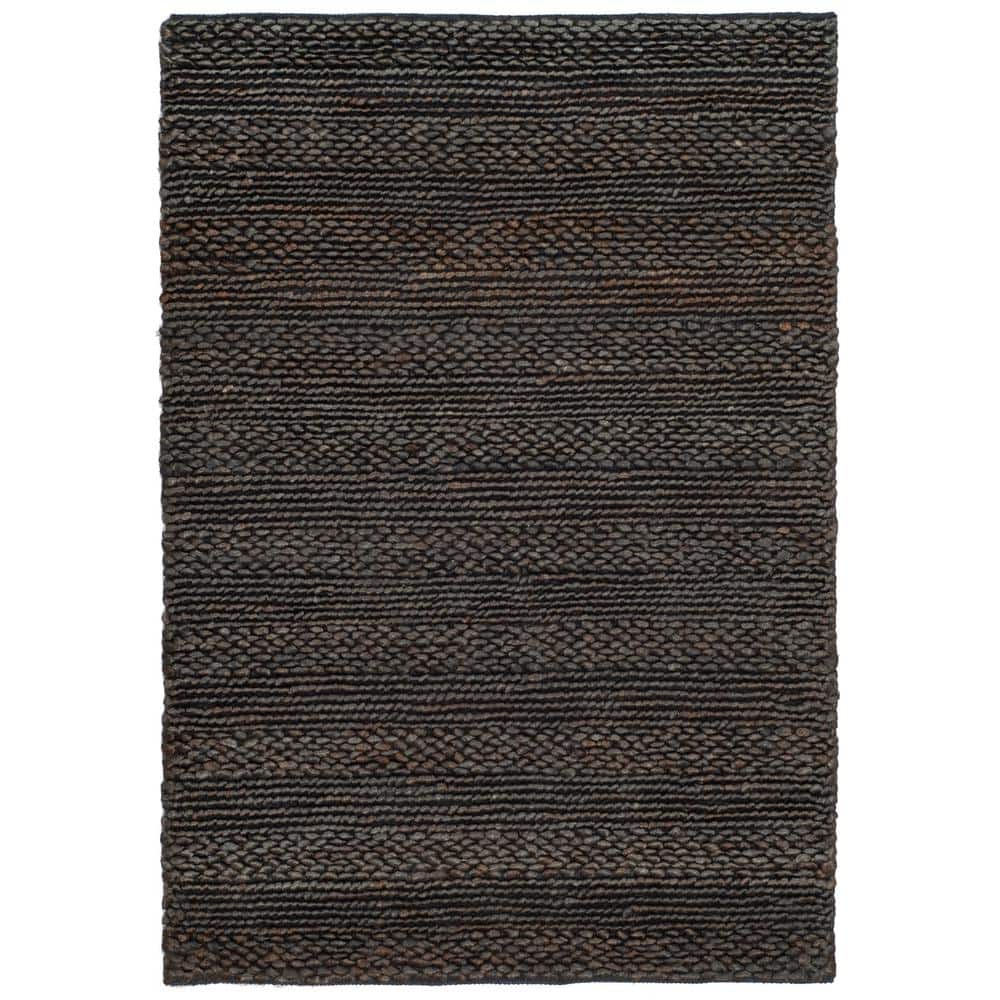 Natural Fiber Charcoal Doormat 2 ft. x 4 ft. Solid Color Area Rug price history on PriceWatchPro