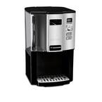 12-Cup Black Chrome Drip Coffee Maker with Programmable Settings