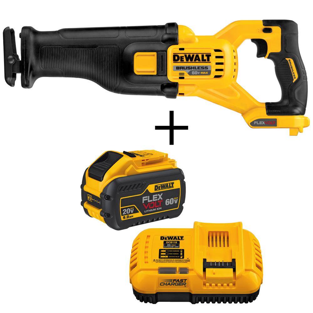 dewalt 60v brushless sawzall