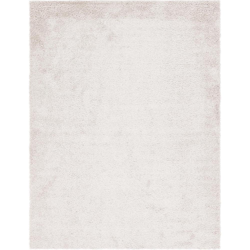 Unique Loom Davos Shag Linen 7 ft. x 10 ft. Area Rug 3145991 - The Home ...