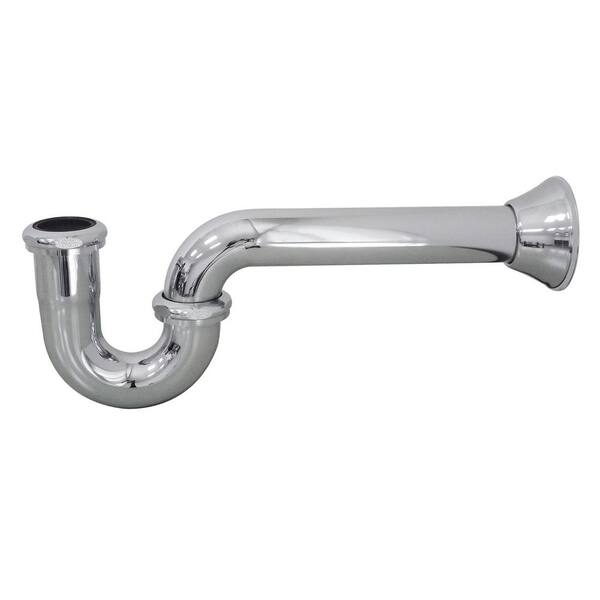 Kingston Brass CC2126 Vintage P-Trap - 1-1/2 Inch Decor Polished Nickel Drain