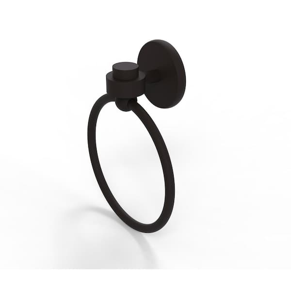 Allied Brass Satellite Orbit One Collection Towel Ring in Oil Rubbed Bronze