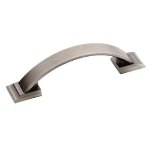 Candler 3 in. (76 mm) Center-to-Center Antique Silver Drawer Pull