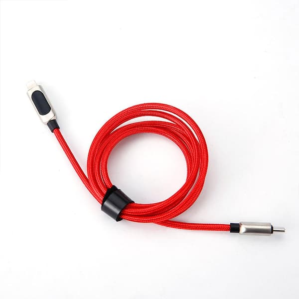 Fashionable Indicator Data Cable Metal Shell Support Fast Charging