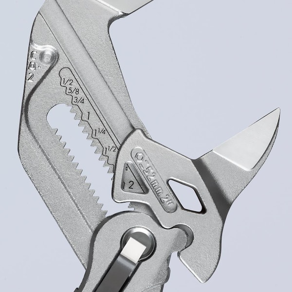 KNIPEX Heavy Duty Forged Steel 10 in. Pliers Wrench with KNIPEX Heavy Duty Forged Steel 10 in. Pliers Wrench with