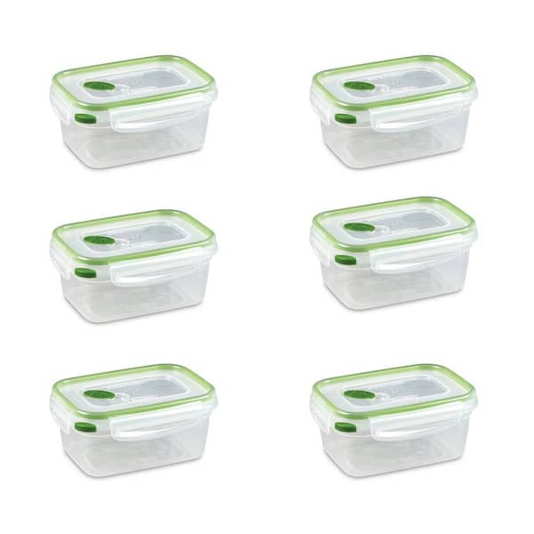 Vacuum Food Storage Containers Fridge Sealed Leakproof Container with Lids  Large Capacity Food Dispenser Kitchen Organization