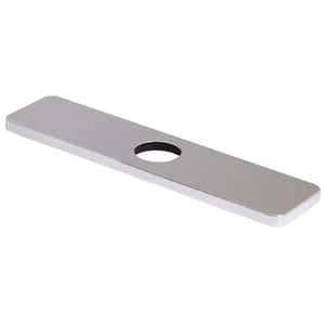 SensorFlo 8 in. Brass Deck Plate in Polished Chrome