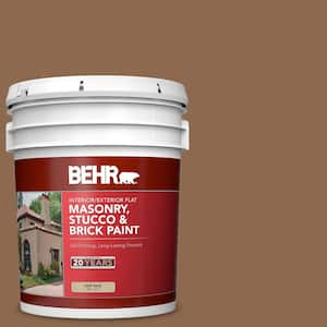 5 gal. #N250-6 Split Rail Flat Interior/Exterior Masonry, Stucco and Brick Paint