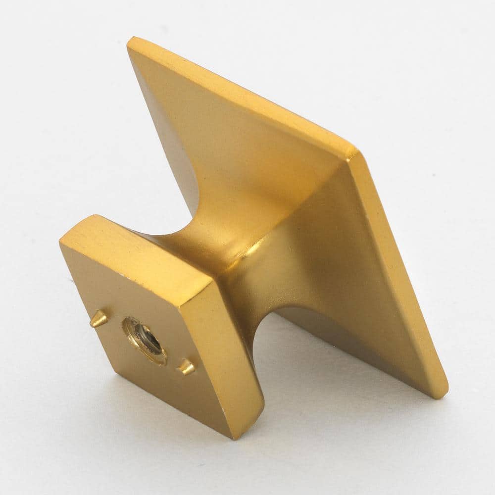 Modern Brass Gold Square Cabinet Knobs Multipack