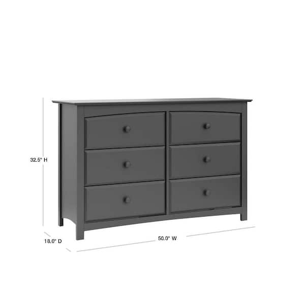 Storkcraft avalon 6 store drawer dresser