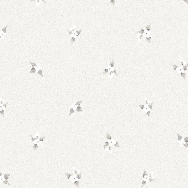 Norwall Laurel Spot Shades of Grey Vinyl Wallpaper (Covers 55 sq. ft.)