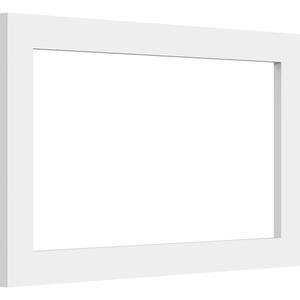 3/8 in. x 20 in. x 12 in. Prescott White PVC Decorative Wall Panel (2-Piece)