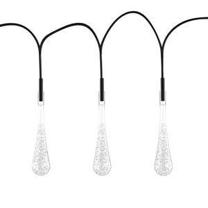 Pure Garden 30-Light 20.5 ft. Cool White Outdoor Solar LED Tear Drop