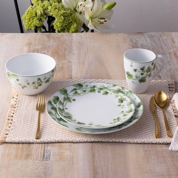 Noritake Noritake Ivy Whisper 4-Piece (Green) Porcelain Place