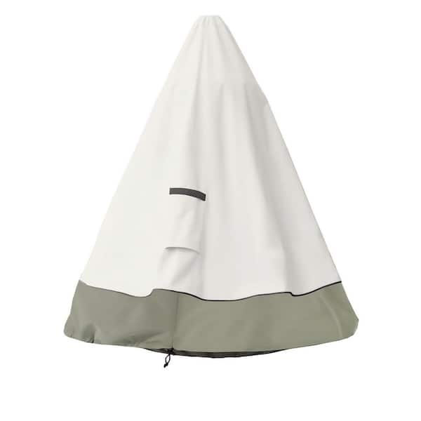 48 in. Ountain Cover, Oxford Cloth Garden Fountain Statue Protective Cover, Waterproof Windproof with Drawstring