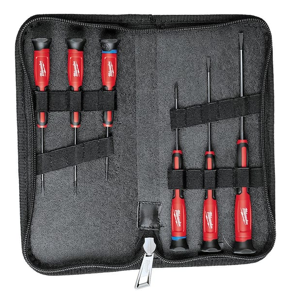 Milwaukee - Precision Phillips Screwdriver Set (6-Piece)