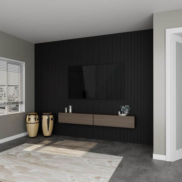 ARK DESIGN 4.6 in. x 4.7 in. x 0.875 in. Black Iron Style Square