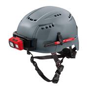 BOLT Gray Type 2 Class C Vented Safety Helmet