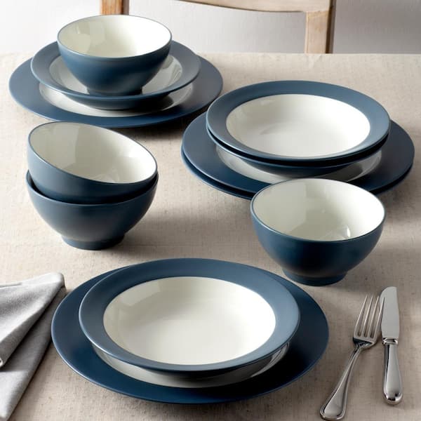 Noritake Colorwave Blue 5.75 in., 20 fl. oz. (Blue) Stoneware Rice
