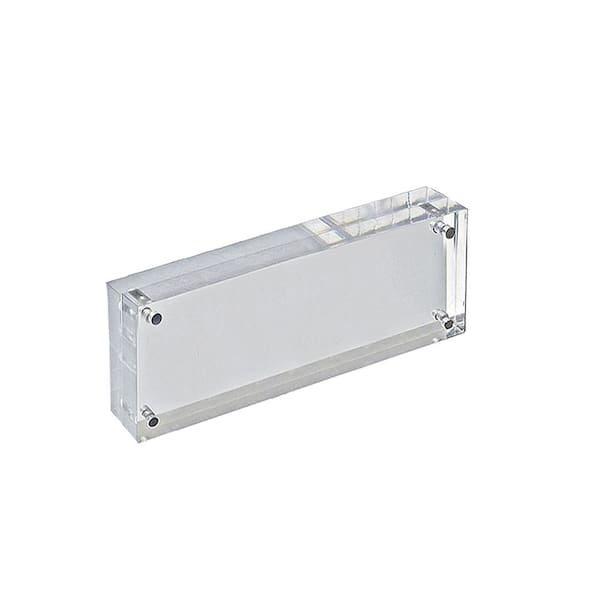 3 in. x 8 in. Vertical/Horizontal Acrylic Block Frame