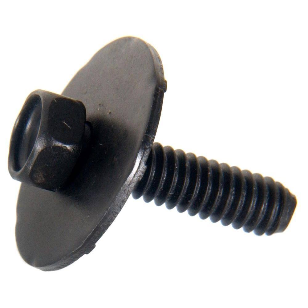 Hillman 5/1618 x 1 in. Coarse Black Phosphate Body Bolt 881163 The
