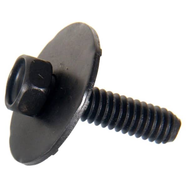 Hillman 1/4-20 x 1 in. Coarse Black Phosphate Body Bolt