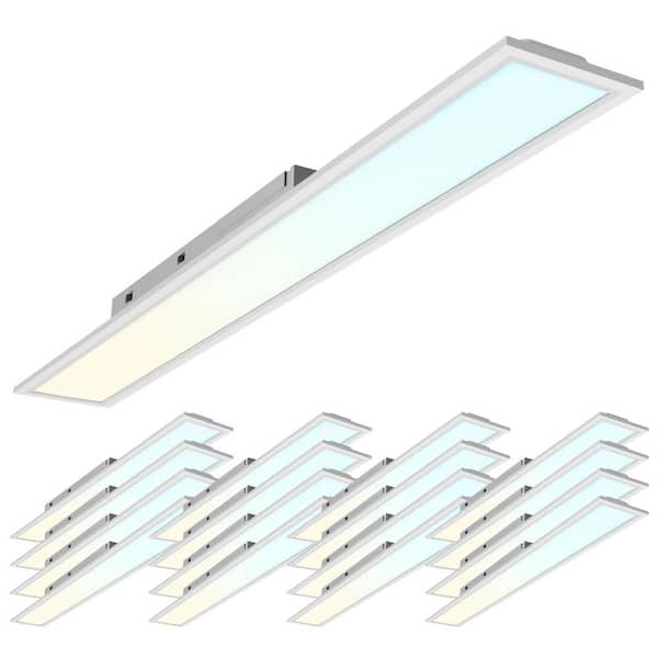 6x4 ft. Integrated LED Recessed Backlit Panel 18W/28W/40W, 4CCT, Up to 4400 Lumens, 0-10V Dimmable UL Listed 16 Pack