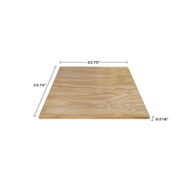 1/4 in. x 2 ft. x 2 ft. Sanded Plywood Project Panel