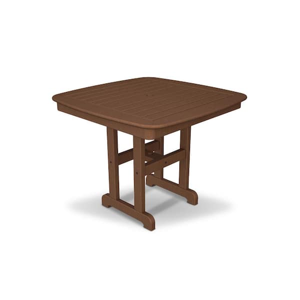 Trex Outdoor Furniture Yacht Club 37 in. Tree House Patio Dining Table