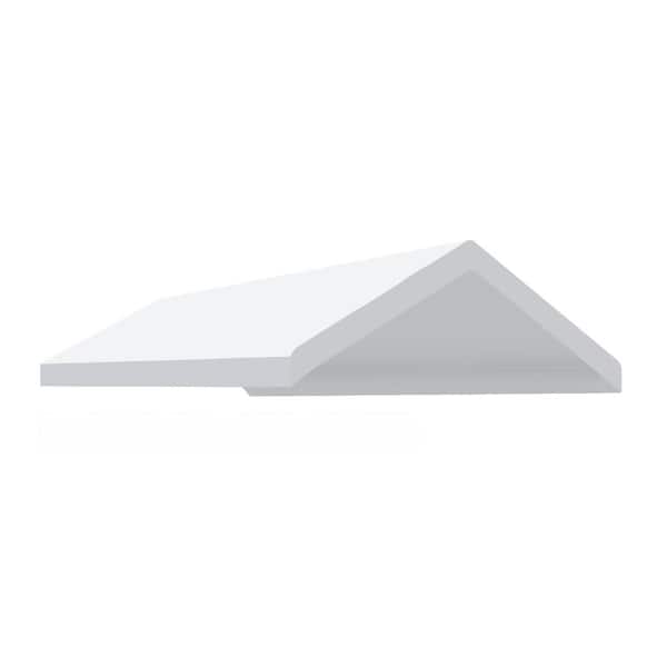 10 ft. x 20 ft. White Canopy Replacement Top, Heavy Duty Garage Top Tent with 36 Ball Bungee Cords (Cover Only)