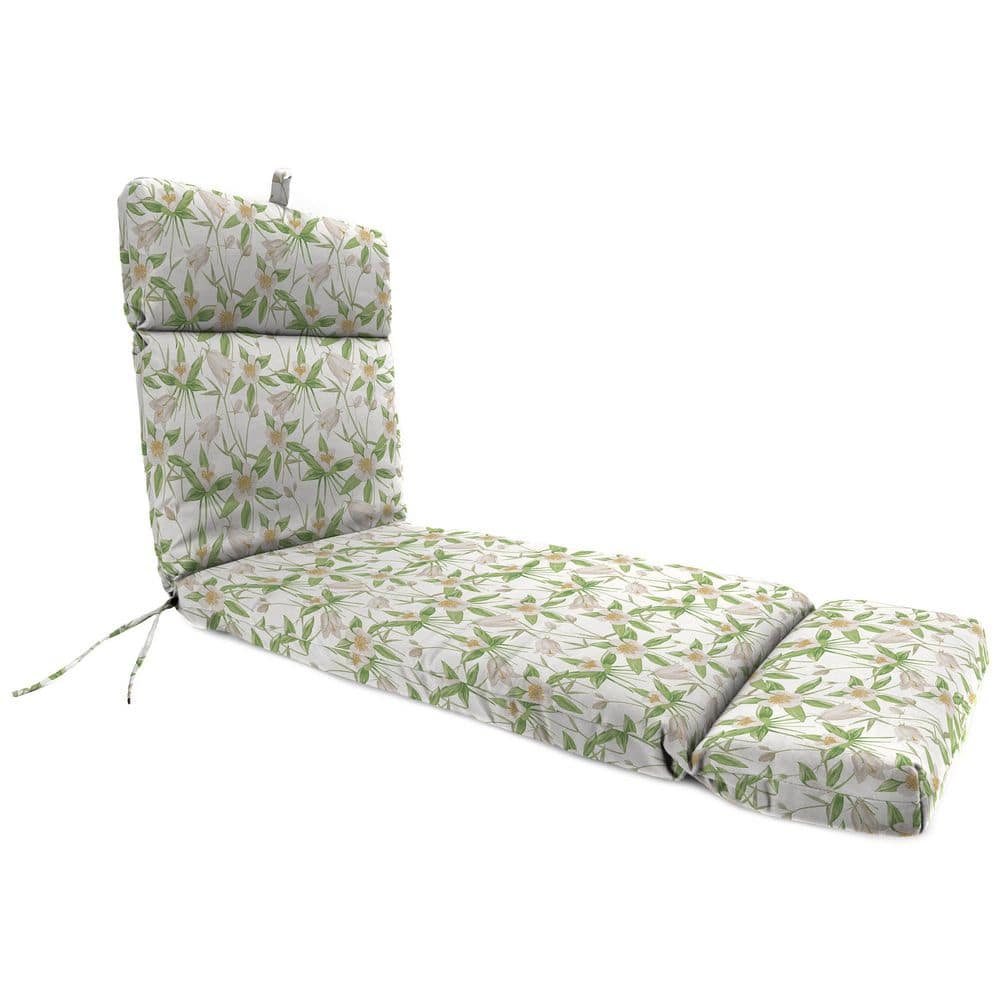 72 in. L x 22 in. W x 3.5 in. T Rectangular Outdoor Chaise Lounge Cushion in Alleah Chutney price history on PriceWatchPro