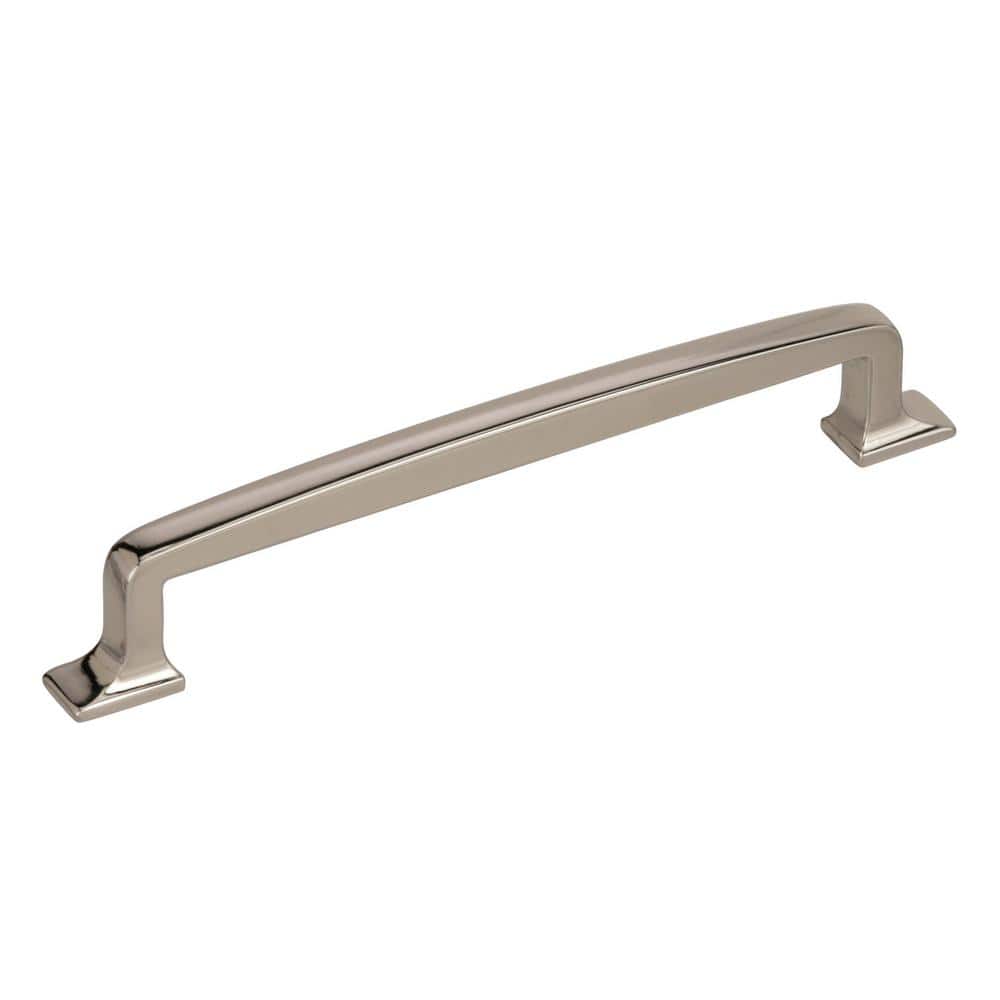 Westerly 6-5/16 in. (160mm) Modern Polished Nickel Arch Cabinet Pull