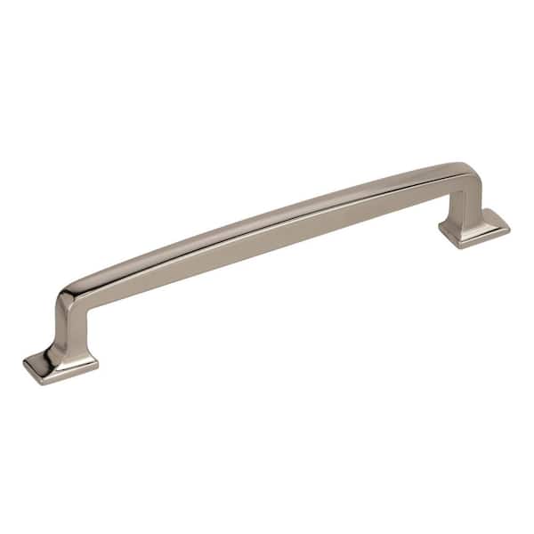Amerock Westerly 6-5/16 in. (160mm) Modern Polished Nickel Arch Cabinet Pull