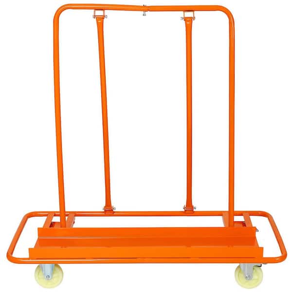 maocao hoom Heavy Duty Drywall Sheet Cart and Panel Dolly 1600 lbs. Load Capacity, Panel Service Cart, Casters with Brake