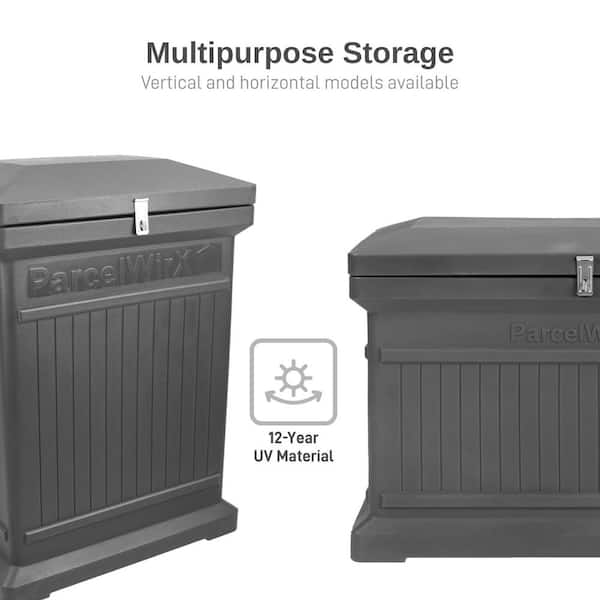 Graphite Standard Vertical Architectrual ParcelWirx Delivery Drop Box Graphite Standard Vertical Architectrual ParcelWirx Delivery Drop Box
