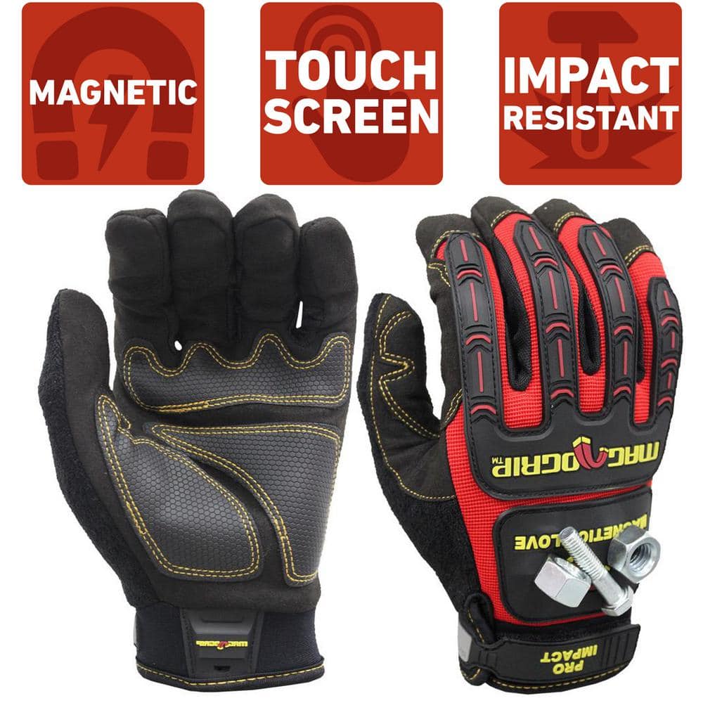 magnetic mechanic gloves