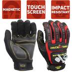 Pro Impact Medium Magnetic Utility Gloves with Touchscreen Technology
