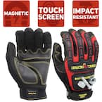 Pro Impact Large Magnetic Utility Gloves with Touchscreen Technology