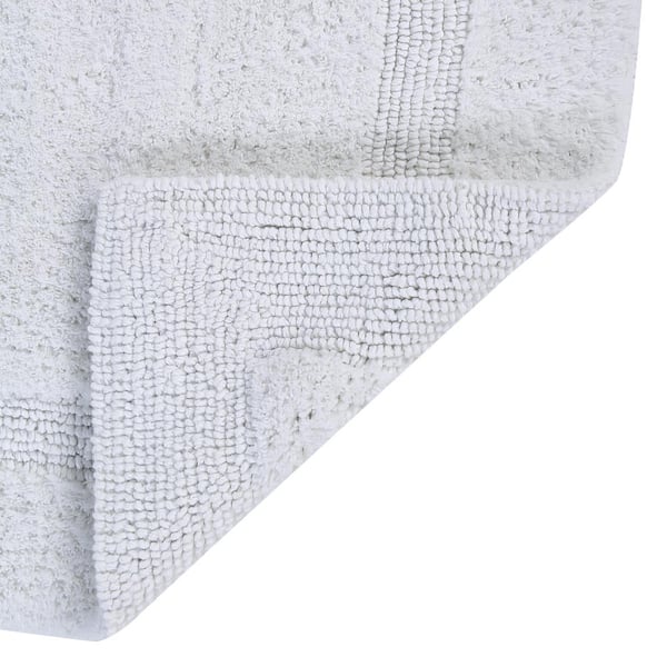 Standard Textile - Tufted Bath Mat, White, 20 inchx60 inch, Size: Bath Runner 20x60